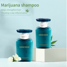 Conjunto de champú y acondicionador Cbd de cáñamo natural herbario libre de sulfato a granel para el cabello